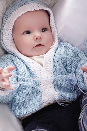 Propínací svetr s kapucí